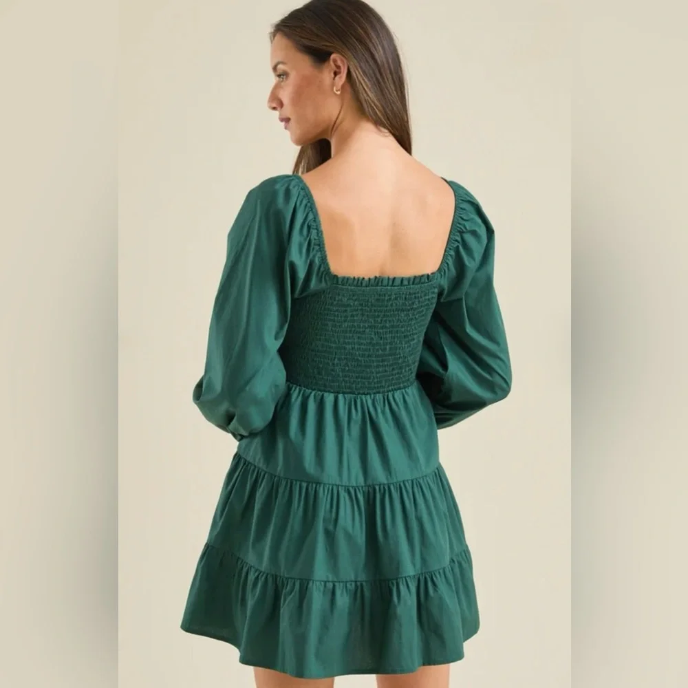 New Altar’d State Sienna Smocked Mini Dress